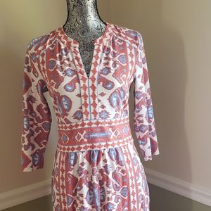 McLaughlin size small 3/4 sleeve dress side zip